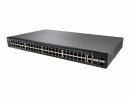 Cisco Switch SF250-48 50 Port, SFP AnschlÃ¼sse: 4, Montage