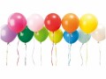 Rico Design Luftballon Ø 30 cm, 12 Stück, Mehrfarbig, Packungsgrösse