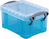 USEFULBOX Kunststoffbox 0,7lt 68501717 transparent blau, Kein