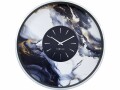 NeXtime Wanduhr Marble Duo Ø 48 cm, Silber, Form