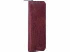 Alpenleder Etui Zwoa, Brandy, Gefüllt: Nein, Etui-Art: Schlamperetui