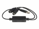 StarTech.com - USB to PS/2 Adapter for Keyboard and Mouse