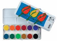 TALENS Deckfarbe Aquarell Set 95920012 12 Farben + 1