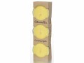 balthasar Anti-Mücken-Kerze Citronella Gelb, 8 cm, Natürlich