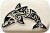 Image 1 COLOP     COLOP LaDot Tattoo Stempel 165816 dolphin mittel, Kein