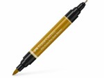 Faber-Castell Tuschestift Pitt Artist Pen Dual Greengold, Set: Ja