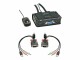 Lindy - VGA KVM Switch Compact USB 2.0 Audio 2 Port