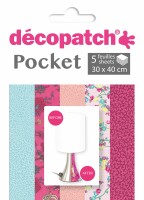 DECOPATCH Papier Pocket Nr. 21 DP021C 5 Blatt