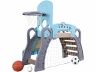 Kid Kraft Rutschbahn 5-in-1 Sport-Klettergerüst, Breite: 110.1 cm