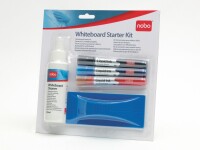 NOBO Starter Kit Whiteboard 34438861 7-teilig, Kein