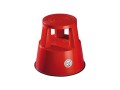 WEDO Rollhocker Step Kunststoff, Rot, Detailfarbe: Rot, Anzahl