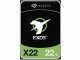 Seagate Harddisk Exos X22 3.5" SATA 22 TB, Speicher