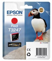 Epson Tintenpatrone rot T324740 SureColor SC-P400 14ml, Kein
