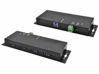 EXSYS USB-Hub EX-1183HMVS-2, Stromversorgung: Netzteil, Terminal
