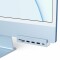 Bild 1 Satechi USB-C Clamp Hub für iMac 24", Hellblau