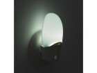 niermann STAND BY Nachtlicht Oval Weiss, Lampensockel: LED fest verbaut