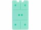 KOOR Kühlelement Arctico S, Doppelpack Mint, Breite: 9 cm