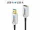 Image 1 FiberX USB 3.1-Verlängerungskabel FX-I650 AOC USB A - USB