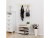 Bild 6 VASAGLE Garderobenständer mit Schuhablage 183 cm, Nature/Weiss