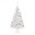 Bild 0 vidaXL Künstlicher Weihnachtsbaum mit Beleuchtung & Kugeln Weiß 210 cm