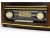 Bild 5 soundmaster Stereoanlage NR961 Braun, Radio Tuner: FM, DAB+, Detailfarbe