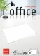 ELCO      Schreibkarten Office        A6 - 74451.12  weiss blanko, 200g    50 Stück