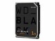 Western Digital WD Black Harddisk WD Black 3.5" SATA 1 TB