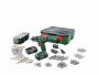 Bosch Akku-Bohrschrauber PSR 1800 LI-2 + System Box mit
