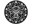 Bild 2 URSUS Aquarellblock Kacheln, ø 9 cm, Schwarz, 25 Stück