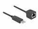 Image 3 DeLock Anschlusskabel USB-A zu RS-232 RJ45, 50 cm