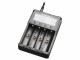 Fenix Ladegerät ARE-A4, Batterietyp: 14500, 18650, 26650, 21700, C