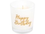 müller Kerzen Kerze im Glas «Happy Birthday» 6.5 x 5.5