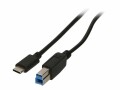 2-Power - USB-Kabel - USB-C (M) zu USB Type B (M) - 1 m
