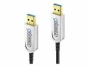 FiberX USB 3.1-Kabel Gen2, Fiber, 10Gbps USB A