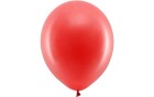 Partydeco Luftballon Uni Rainbow Pastel 10 Stück, Rot,