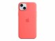 Apple iPhone 15+ Sil Case MagS Guava, APPLE iPhone