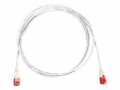 R&M Patchkabel thinLine Cat 6A, U/UTP, 5 m, Grau