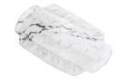 Kleine Wolke Nackenkissen Marble 32 x 22 cm, Grau-Marmor/Weiss, Breite