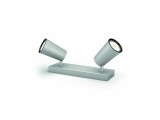 Philips Aufbauspot Paisley, 2 x GU10, 5.5 W, Silber