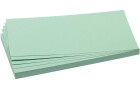 Franken Moderationskarten 20.5 x 9.5 cm, Hellgrün, 500 Stück