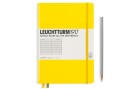Leuchtturm Notizbuch Medium A5, Liniert, 2-teilig, Zitrone, Produkttyp