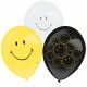 NEUTRAL   Ballon Smiley           27.5cm - 9914446                          6 Stück