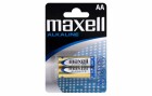 Maxell Europe LTD. Batterie AA 2 Stück, Batterietyp: AA, Verpackungseinheit