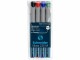 Schneider Permanent-Marker OHP Maxx Assortiert, M, 4 Stück