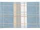 Kleine Wolke Badteppich Kara 60 x 90 cm, Stahlblau/Weiss, Bewusste