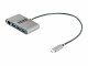 STARTECH 3-PORT USB-C HUB WITH GIGABIT ETHERNET PORTABLE LAPTOP