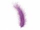 Glorex Federn Marabu Violett, Packungsgrösse: 15 Stück