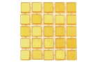 Glorex Selbstklebendes Mosaik Poly-Mosaic 5 mm Gelb, Breite: 5