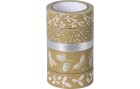 Heyda Washi Tape Nature Silber, Detailfarbe: Silber, Braun