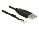 DeLock Schnittstellenkabel USB USB 2.0 A Stecker, 1.5m